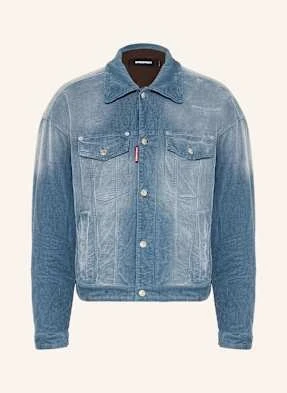 dsquared2 Kurtka Sztruksowa blau