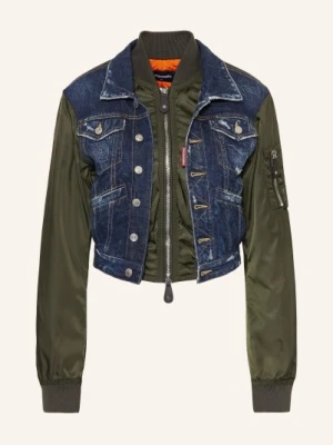 dsquared2 Kurtka Z Mieszanki Materiałów blau