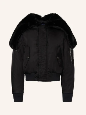 dsquared2 Kurtka Ze Sztucznym Futrem schwarz