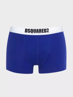 Dsquared2 Niebieskie bokserki z logo