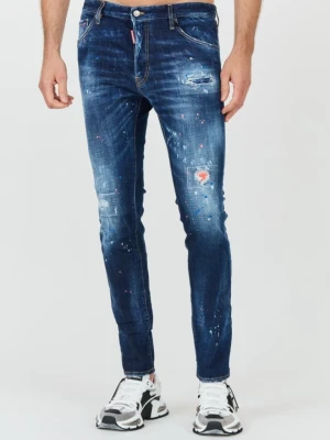 DSQUARED2 Niebieskie męskie jeansy Cool Guy Jean, Rozmiar 46