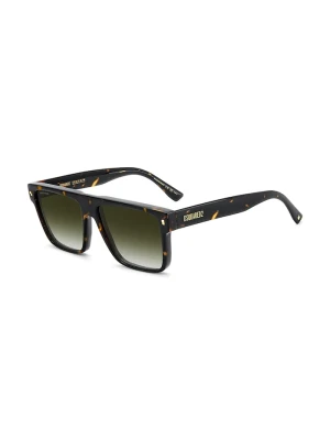 Dsquared2 okulary przeciwsłoneczne męskie brązowy