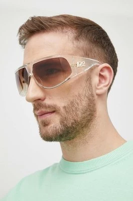 DSQUARED2 okulary przeciwsłoneczne męskie kolor transparentny D2 0124/S