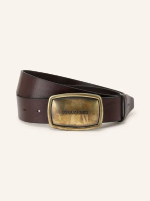 dsquared2 Pasek Skórzany braun