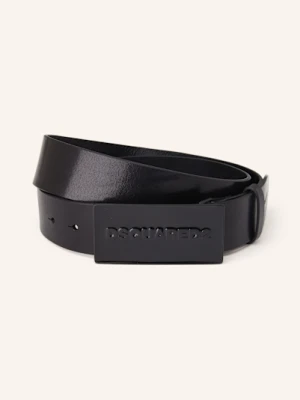 dsquared2 Pasek Skórzany schwarz