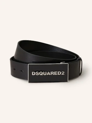 dsquared2 Pasek Skórzany schwarz