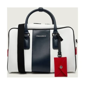 Dsquared2 Skórzana torba podróżna Duffle