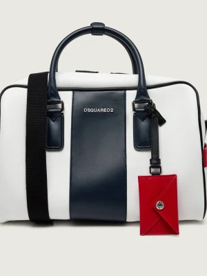 Dsquared2 Skórzana torba podróżna Duffle