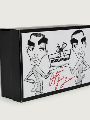 Dsquared2 Skórzane etui na karty