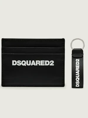 Dsquared2 Skórzane etui na karty