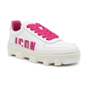 Dsquared2 Skórzane sneakersy