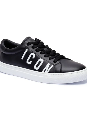 Dsquared2 Skórzane sneakersy