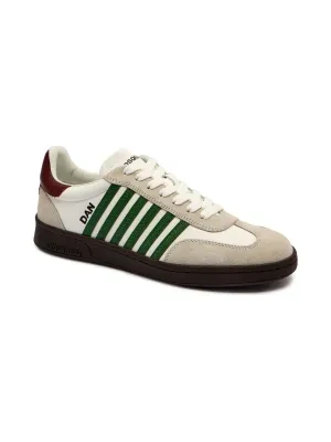 Dsquared2 Skórzane sneakersy Boxer