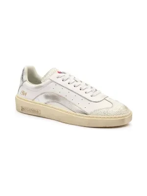 Dsquared2 Skórzane sneakersy Lace-Up Low Top