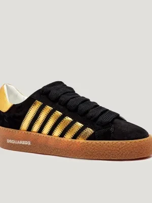 Dsquared2 Skórzane sneakersy Rapper''s delight