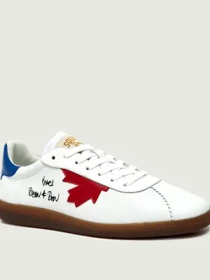 Dsquared2 Skórzane sneakersy Rebel