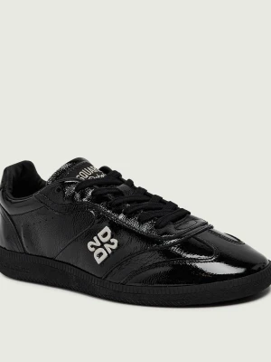 Dsquared2 Skórzane sneakersy Rebel czarny
