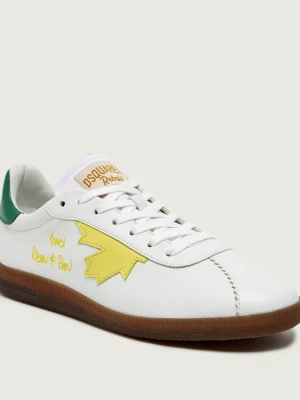 Dsquared2 Skórzane sneakersy Rebels