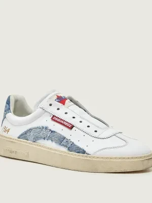 Dsquared2 Skórzane sneakersy Rider