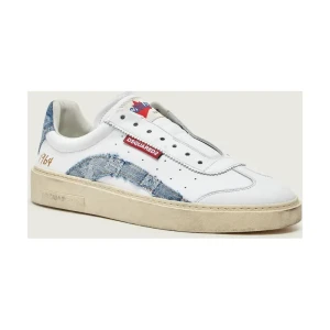 Dsquared2 Skórzane sneakersy Rider