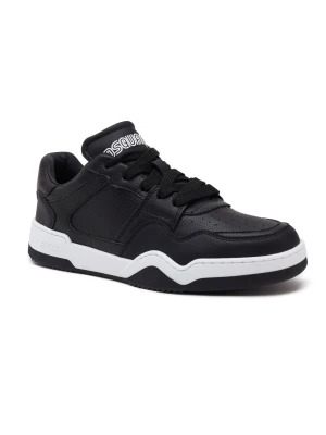 Dsquared2 Skórzane sneakersy SPIKER czarny