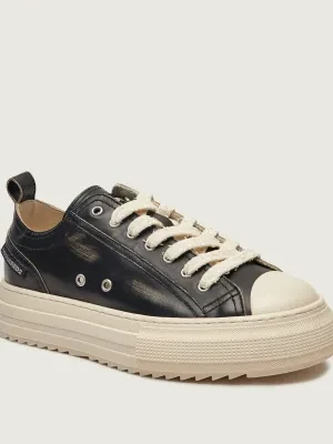 Dsquared2 Skórzane trampki Berlin