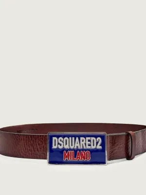Dsquared2 Skórzany pasek