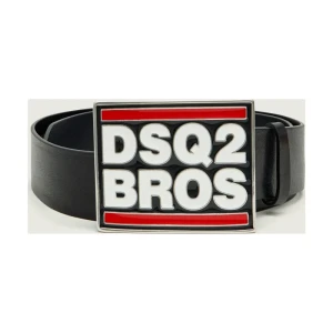 Dsquared2 Skórzany pasek Plaque