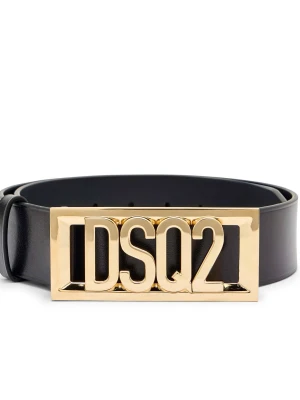 Dsquared2 Skórzany pasek Plaque