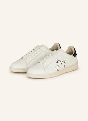 dsquared2 Sneakersy Boxer weiss