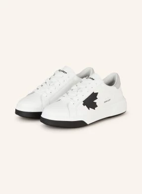 dsquared2 Sneakersy Bumper weiss