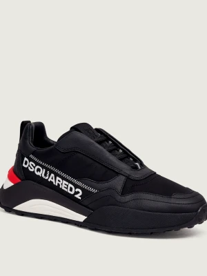 Dsquared2 Sneakersy D2 Flow | z dodatkiem skóry czarny