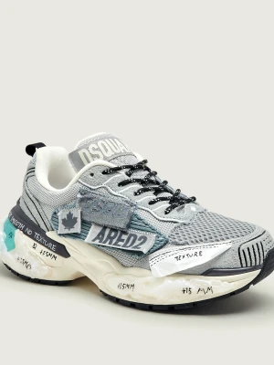 Dsquared2 Sneakersy Faster | zamsz szary