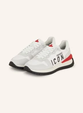 dsquared2 Sneakersy Icon Runner weiss
