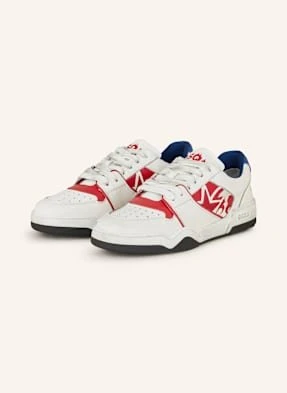 dsquared2 Sneakersy Spiker weiss