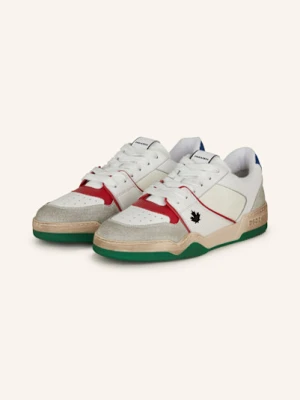 dsquared2 Sneakersy Spiker weiss