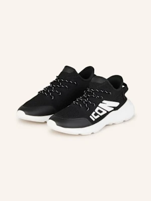 dsquared2 Sneakersy Wsuwane Fly schwarz