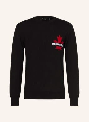 dsquared2 Sweter schwarz