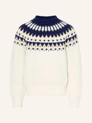 dsquared2 Sweter weiss biały
