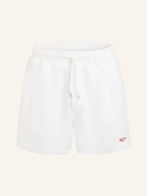 dsquared2 Szorty Dresowe Z Materiału Frotte weiss