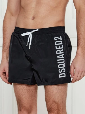 Dsquared2 Szorty kąpielowe | Regular Fit czarny
