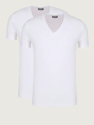 Dsquared2 T-shirt 2-pack | Slim Fit biały