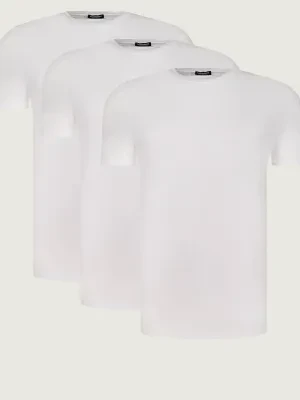 Dsquared2 T-shirt 3-pack | Regular Fit | stretch