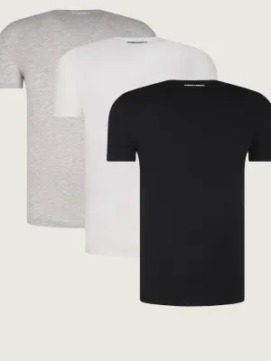 Dsquared2 T-shirt 3-pack | Regular Fit | stretch