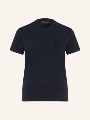 dsquared2 T-Shirt blau GRANATOWY