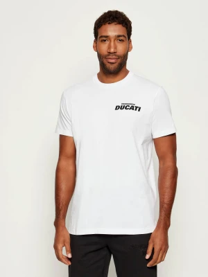 Dsquared2 T-shirt Dsquared2 x Ducati | Regular Fit biały
