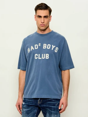 Dsquared2 T-shirt | Loose fit niebieski