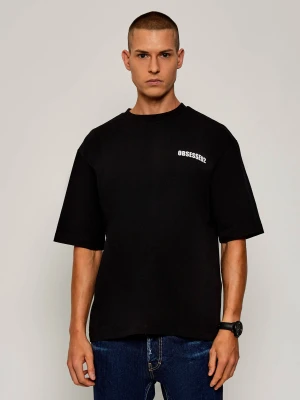 Dsquared2 T-shirt Obsessed2 | Loose fit czarny