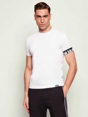 Dsquared2 T-shirt | Slim Fit biały