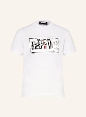 dsquared2 T-Shirt Vaquera weiss